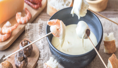 القيمة الغذائية لجبنة الفوندو ( fondue )